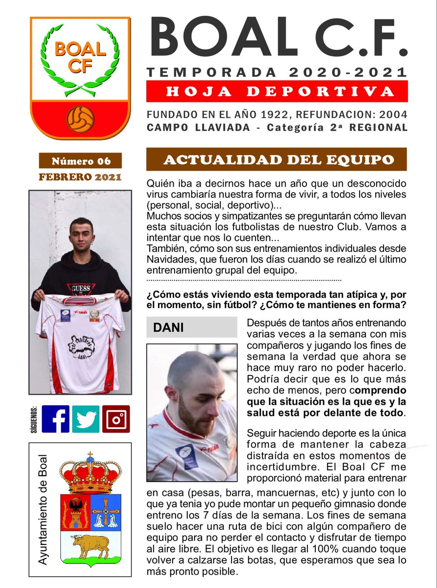 Boal Club de Fútbol tweet media
