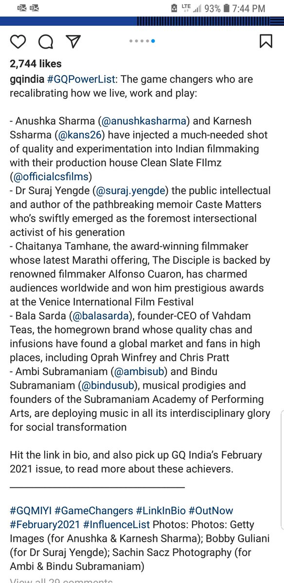 Thank you <a href="/surajyengde/">surajyengde</a> and <a href="/gqindia/">GQ India</a>