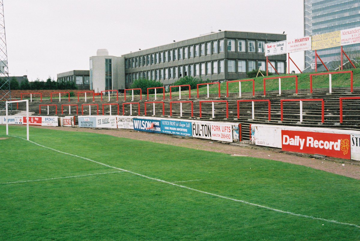 4) Name: Douglas ParkLocation: Hamilton, Lanarkshire Opened: 1888Closed: 1994Clubs: Hamilton Accies 1888 - 1994, Clyde 1991 - 1994Peak Capacity: 29,000Record Attendance: 28,690 (1937)