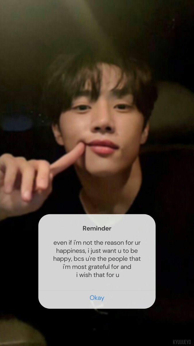 Day 44 of 365 Days with  $unwoo ♡Saw this edit in pinterest and this is what you said earlier this month. However, you are one of the reasons of my happiness.