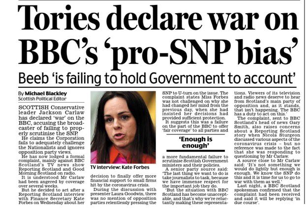  Attack the broadcast media.