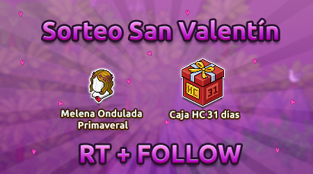 HabboTemplarios's tweet photo. 💞SORTEO por San Valentín: 

❣️RARO Melena Ondulada Primaveral y Caja HC 31 días (2 ganadores)

💞Requisitos: RT + Seguirnos
💞Termina en 6 días. ¡Suerte! https://t.co/2fVuE9OmTb