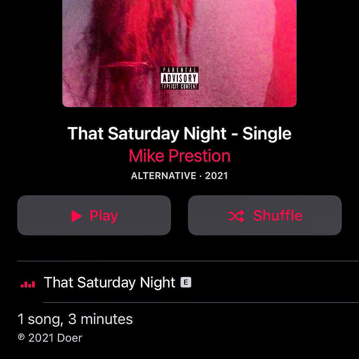 CocaineProper's tweet photo. GO STREAM MIKE PRESTONS DEBUT SINGLE: THAT SATURDAY NIGHT🔥🔥🔥🔥🔥🔥🔥🔥🔥🔥🔥🔥🔥🔥 Link in the Bio! Doer. https://t.co/MwErisSBqU