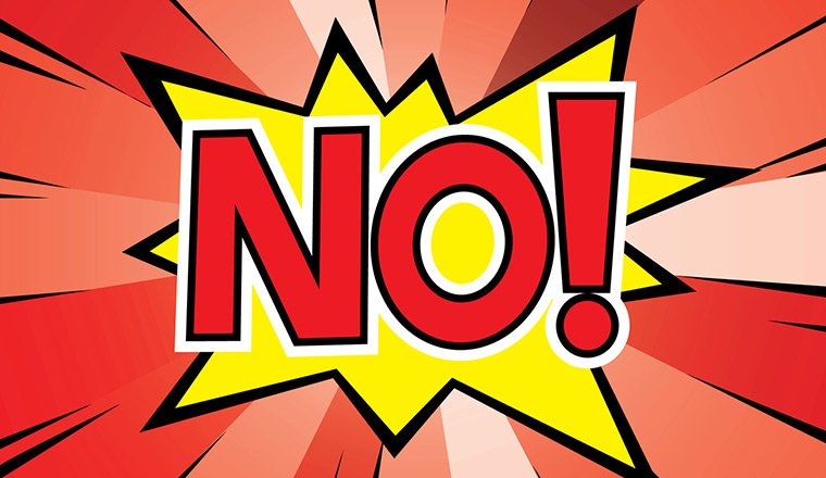 How to say "NO" without feeling embarrassed.-Thread-