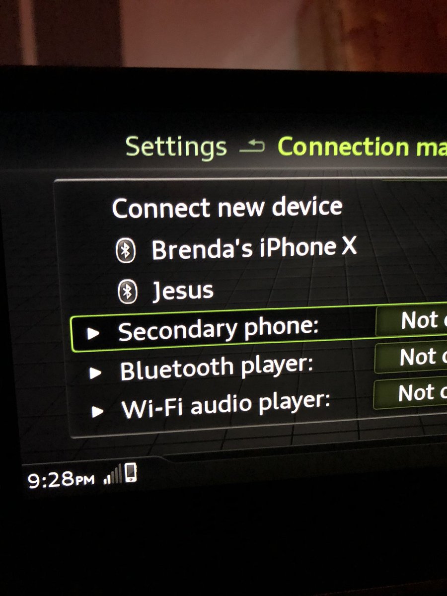 SCBMW's tweet image. The prior owner of my car had jokes.  #JesusIsOnTheMainline 
#DoNotDelete