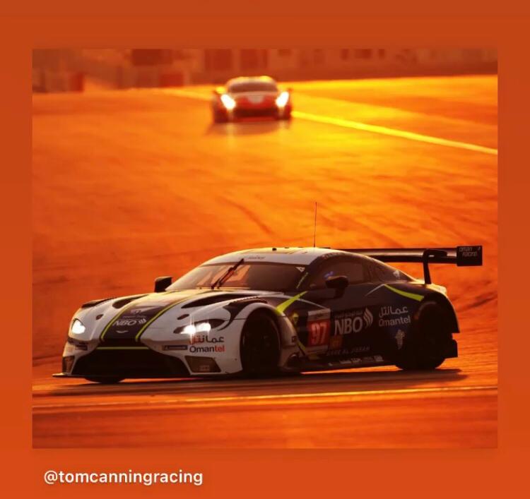 Martin_Impey's tweet photo. "This young man has a big future in endurance racing!" So say the commentators about my godson @canning_tom during his brilliant driving in @AMR_Official in #Dubai 4hr #AsianLeMans LIVE now on Youtube
#proud #TomCanning #Car97 @ViewpointBath @OmanRacingTeam #TF https://t.co/1otl2p3HwA