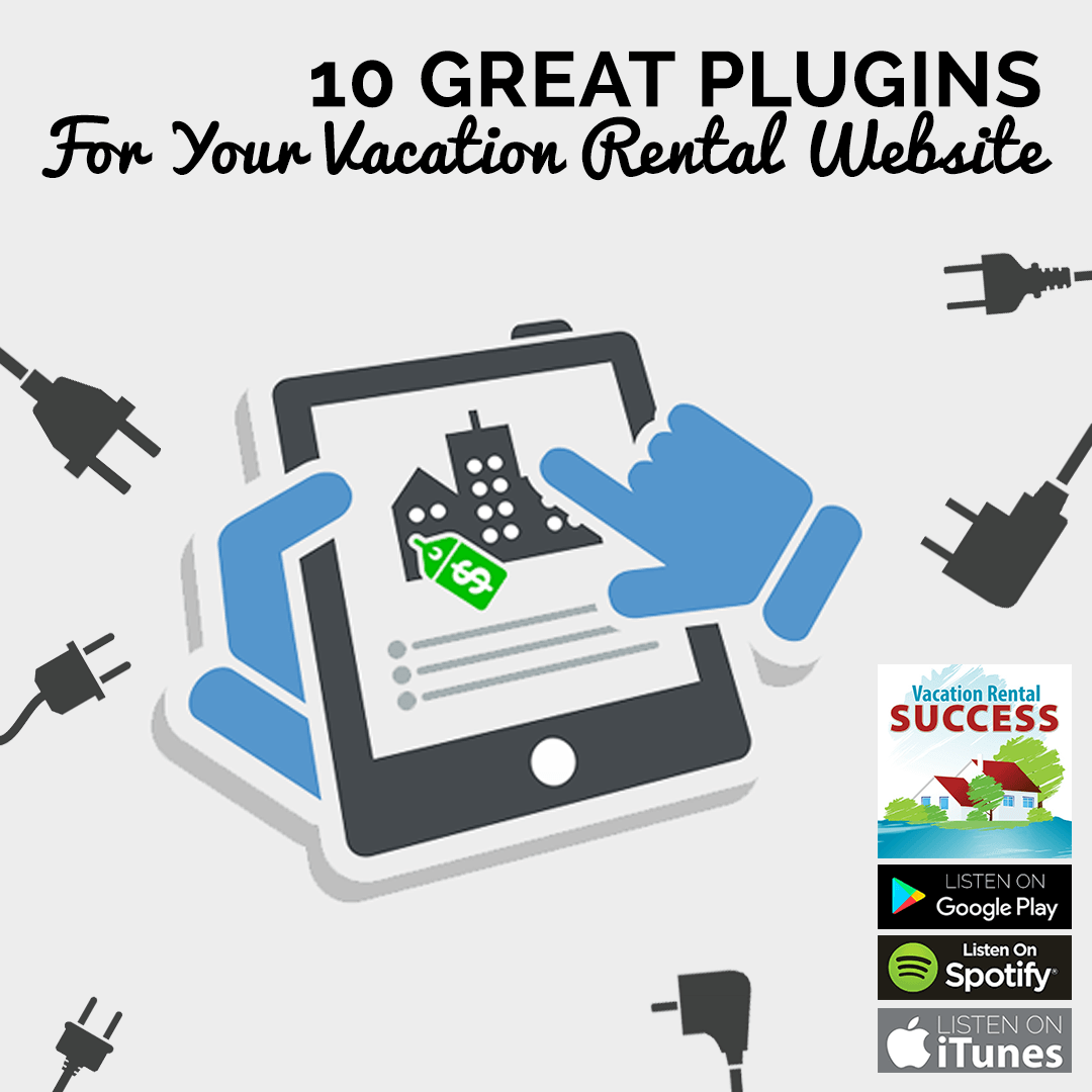 If you want to #BookDirect you need your own #VacationRental website. #Wordpress has thousands of plugins to increase the functionality and make your site look professional. Here 10 plugins you might want to consider for your site.

Listen here >> bit.ly/2L0KraE