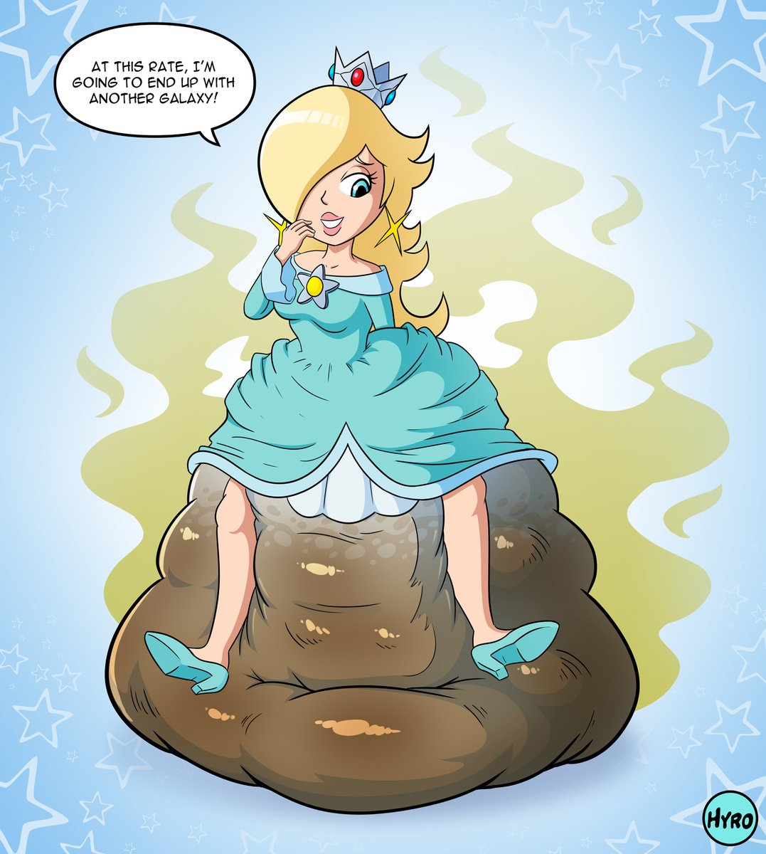 Fan art poll winner 2 from January is Rosalina from Super Mario Galaxy, cre...