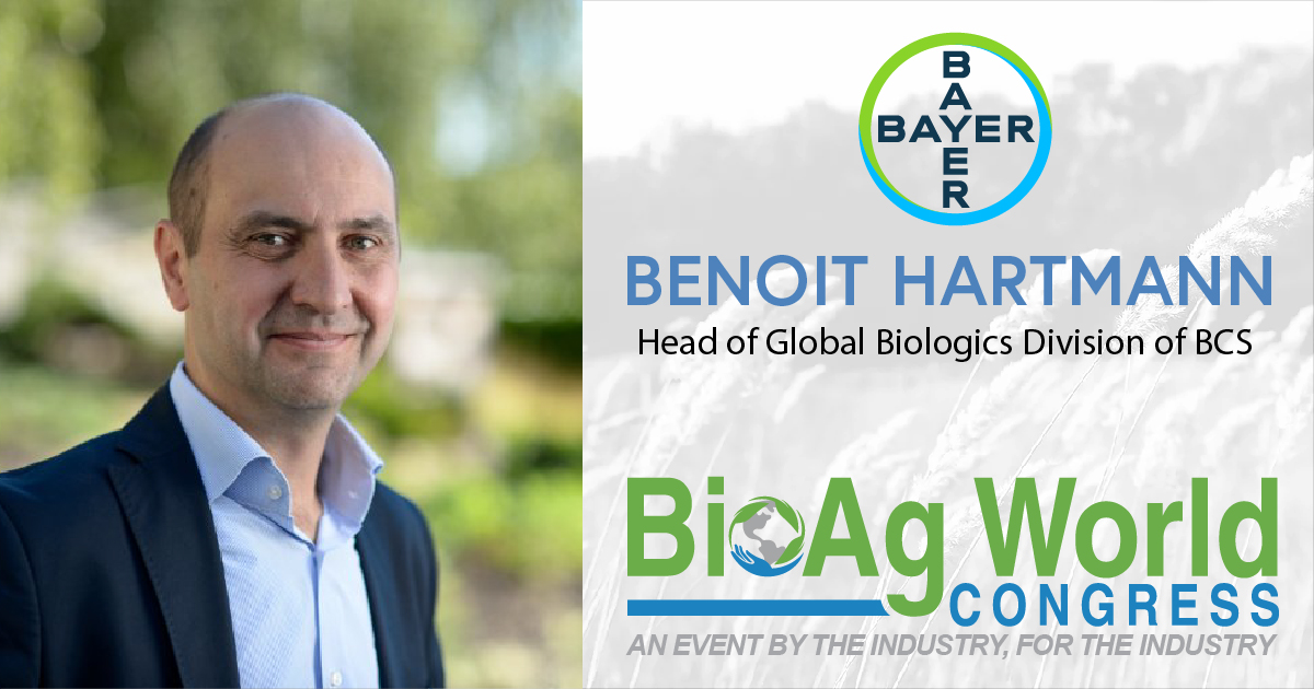 In the lead-up to 2021 BioAg World Conference 3D Virtual Event, speaker Benoit Hartmann talks to us about the successes, challenges and opportunities in the current BioAg industry. Join our blog at:
bioagworld.com/.../interactio…...
#BioAgWorldCongress2021 #bioag #sustainablefarming