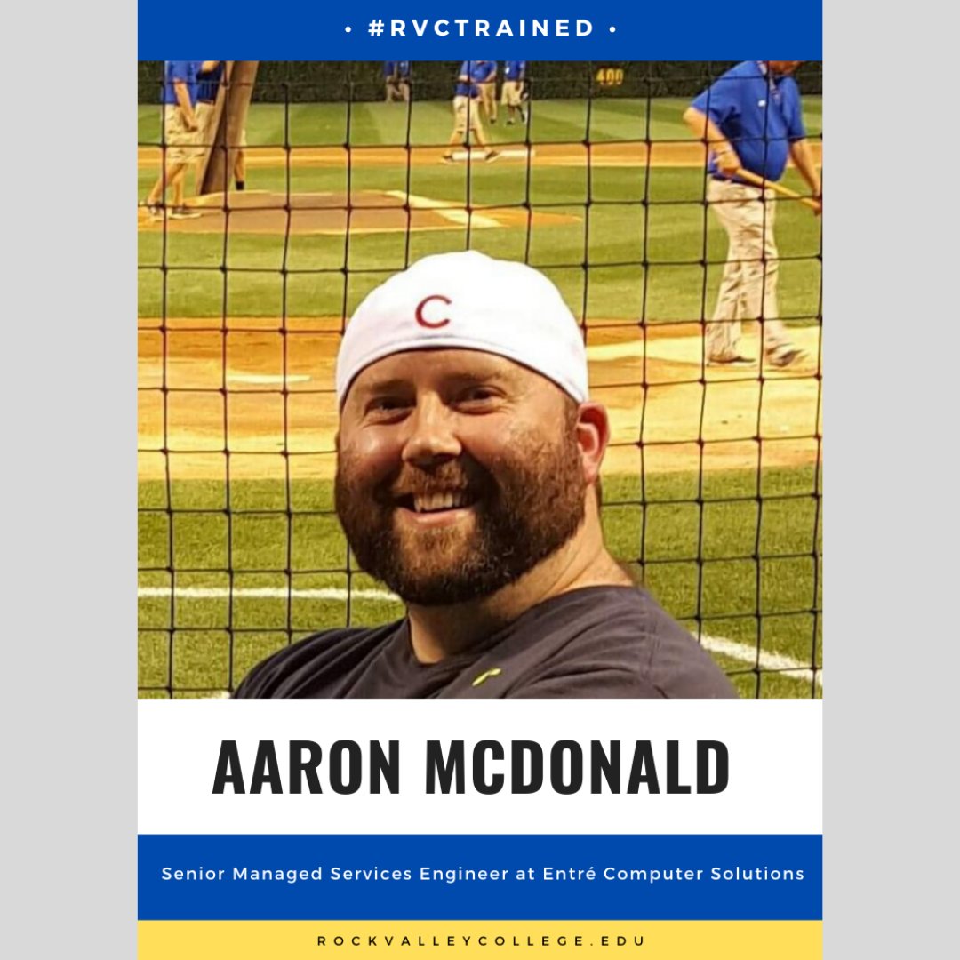CISRVC's tweet image. #RVCTRAINED: Aaron McDonald - Where are they now? Visit bit.ly/rvctrained #GoRVC