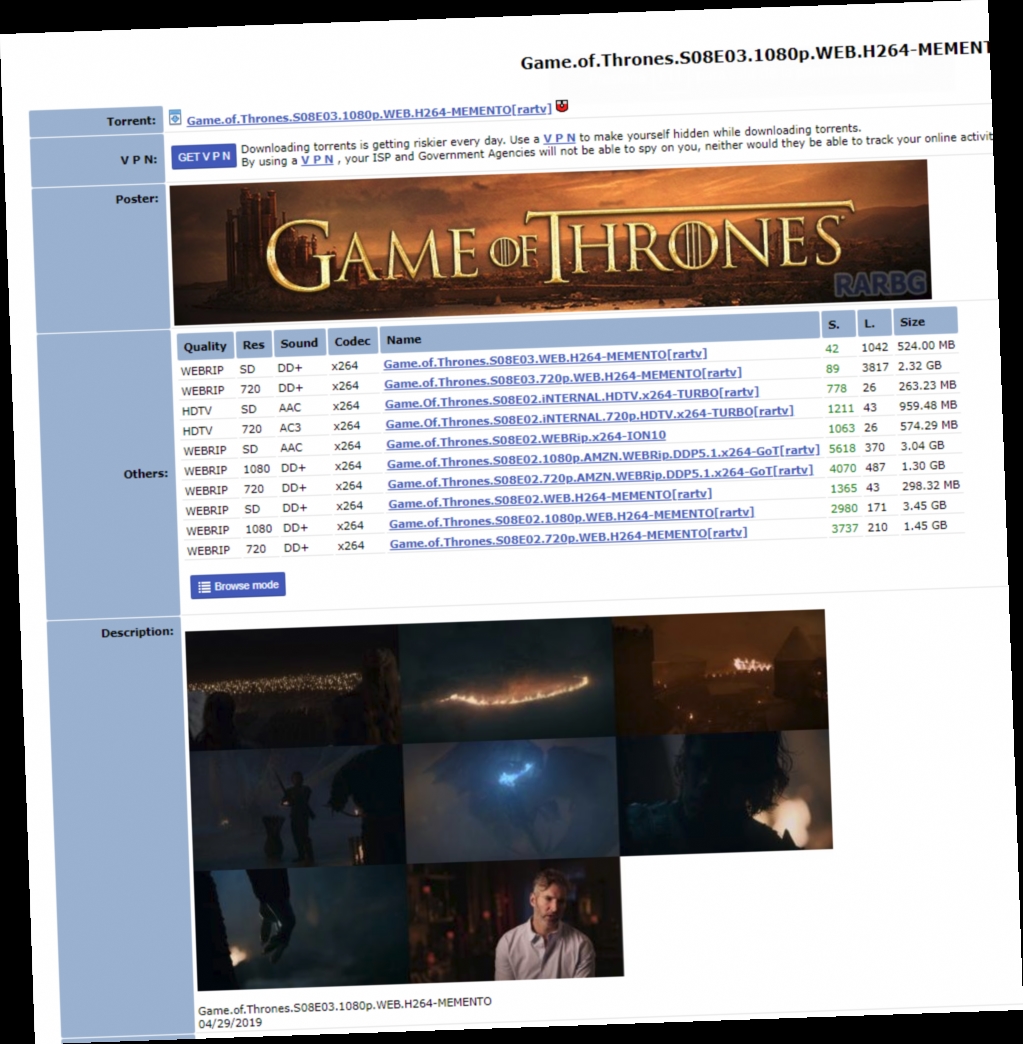 full game of thrones series download torrent reddit / Twitter