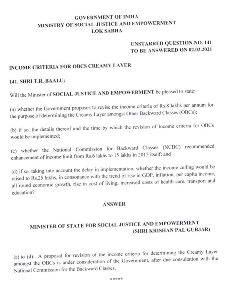 Profdilipmandal's tweet image. As Tamilians are the most enlightened people in India and as they are the torchbearers of social justice movement, so when Modi goes there, you must ask him why he is not announcing new criteria for OBC creamy layer. Why he hates OBCs?  #GoBackModi