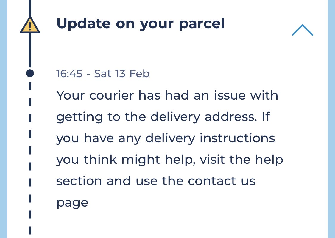 CraigHazel1's tweet photo. @Hermesparcels I don’t understand how you can get it sooo wrong all the time, I live on a street in the middle of a town not in the middle of nowhere but yet you still “had trouble finding the address” sort it out please, companies really need to boycott these guys https://t.co/1YDg2zsH81