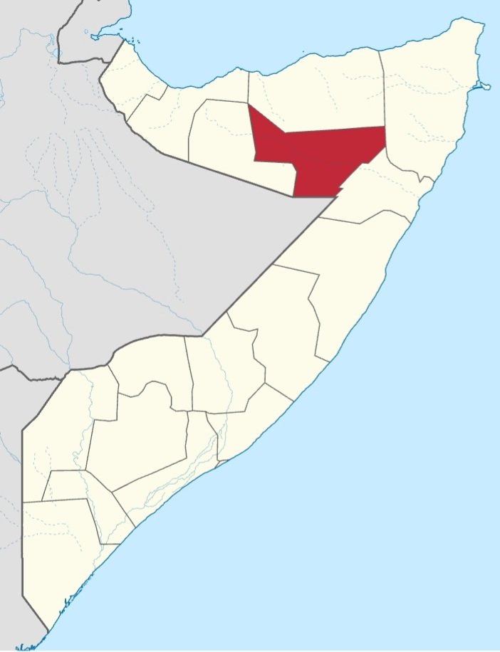 5. Sool region.Sool region is bordered by Togdheer, Sanaag, Bari, Nugaal regions and DDS. The capital city of the region is Las Anod. Major towns in the region are Las Anod and Taleh. Sool was historically the base of the anti-colonial Dervish movement.