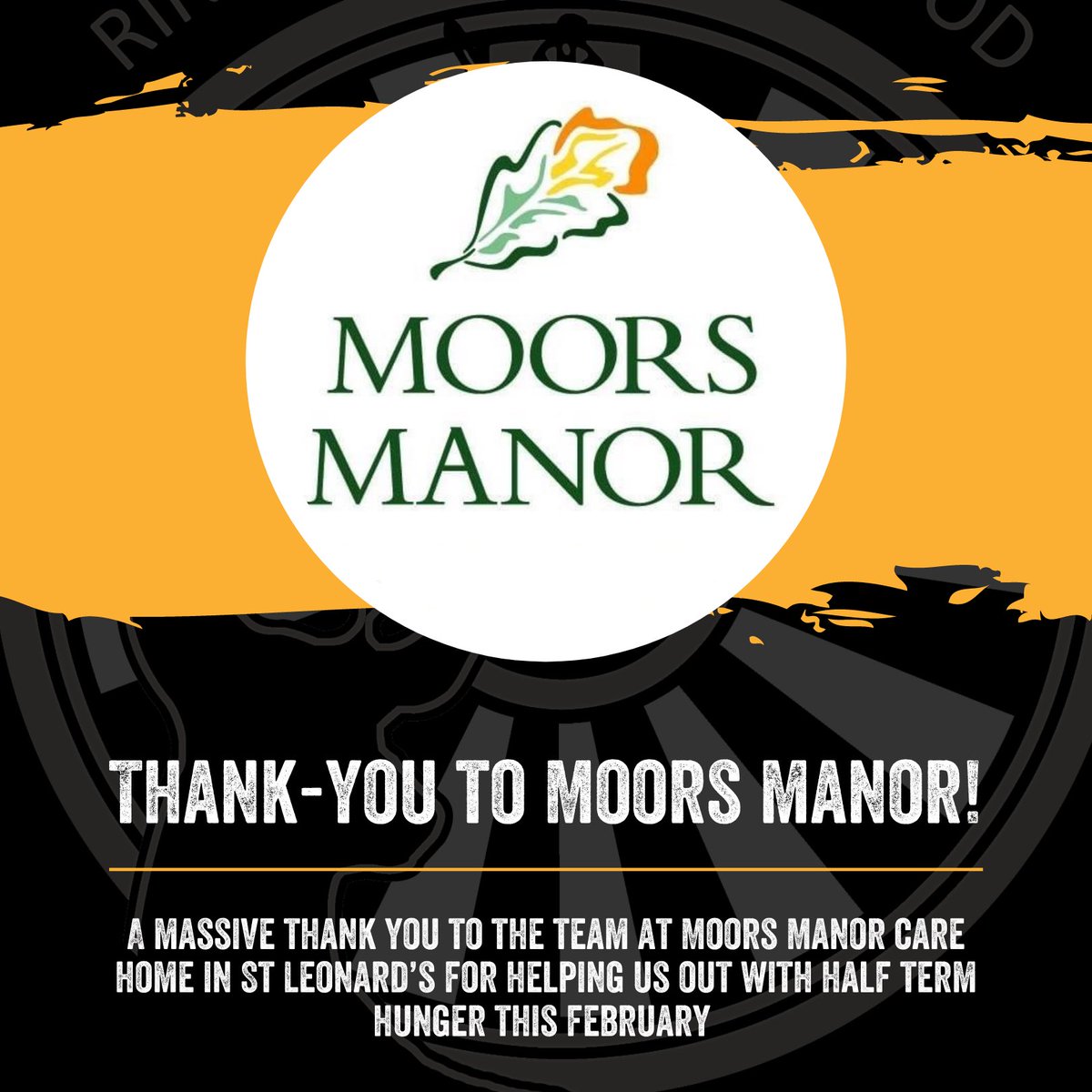 RingwoodRT's tweet photo. We couldn’t help our local community in the way that we do without some help from our friends, and our Half Term Hunger campaign is no exception.  We wouldn’t be able to help as many people as we are without the help of the amazing team at Moors Manor care home in St Leonard’s! https://t.co/WptMXIYilz