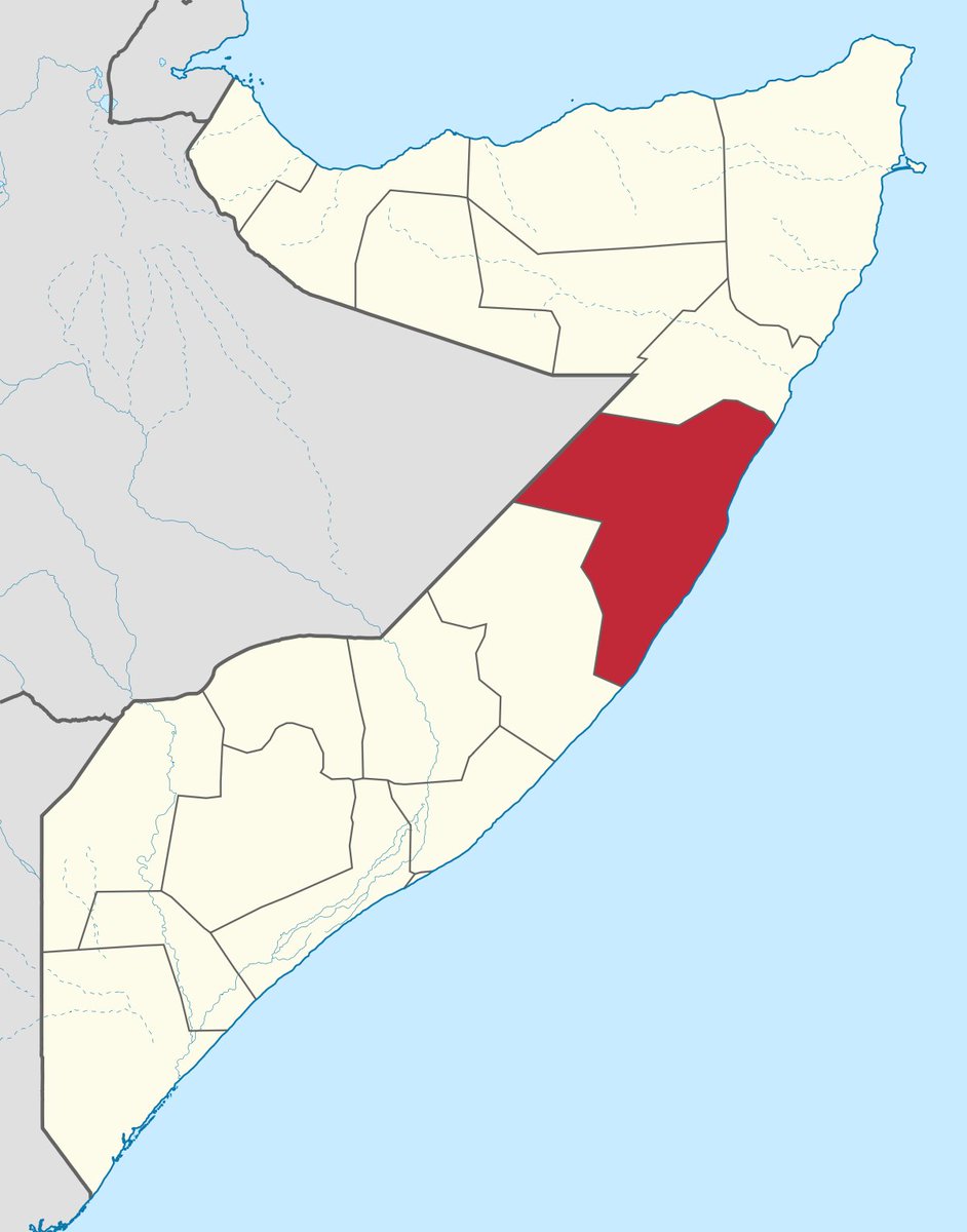 8. Mudug region.Mudug region is bordered by Nugaal and Galgaduud regions And DDS. The capital city of the region is Galkaio. Major towns in the region are Galkaio and Goldogob. The region will get a port soon which is now in the final stages of the construction.