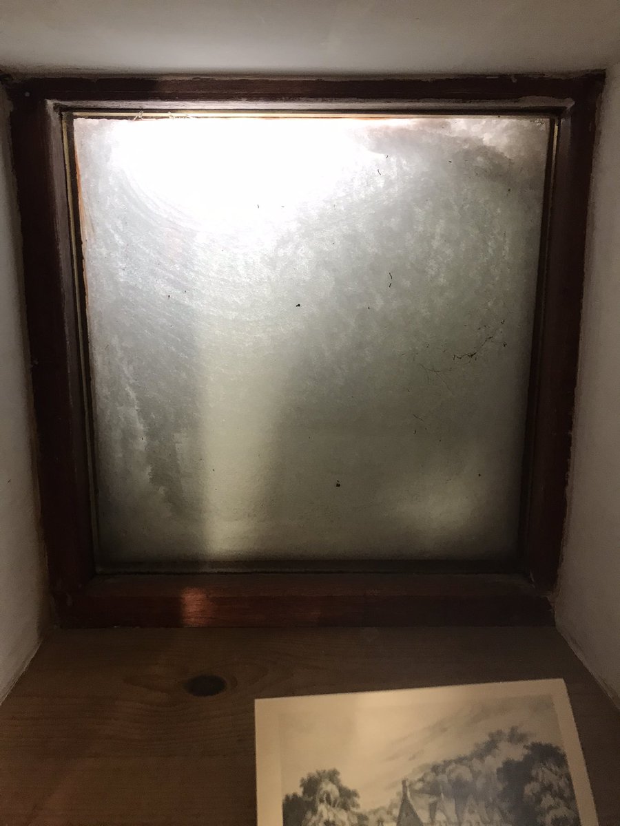 I can’t quite explain just how horrendous the weather is today, granted our house is much higher and more exposed than where the cattle are, so it feels and sounds worse here than what they are experiencing! Our wee window is covered!!