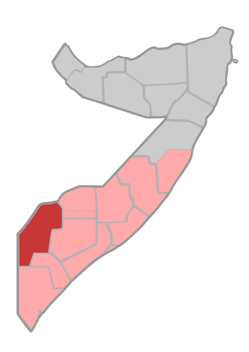 16. Gedo region.Gedo region is bordered by the somali regions of Bay, Bakool, Middle Jubba and Lower Jubba as well as DDS and NFD. The regional capital is Garbaharey. Luuq, Beled-hawo and garbaharey are the major towns in the region, Luuq is located in the bend of Jubba river.