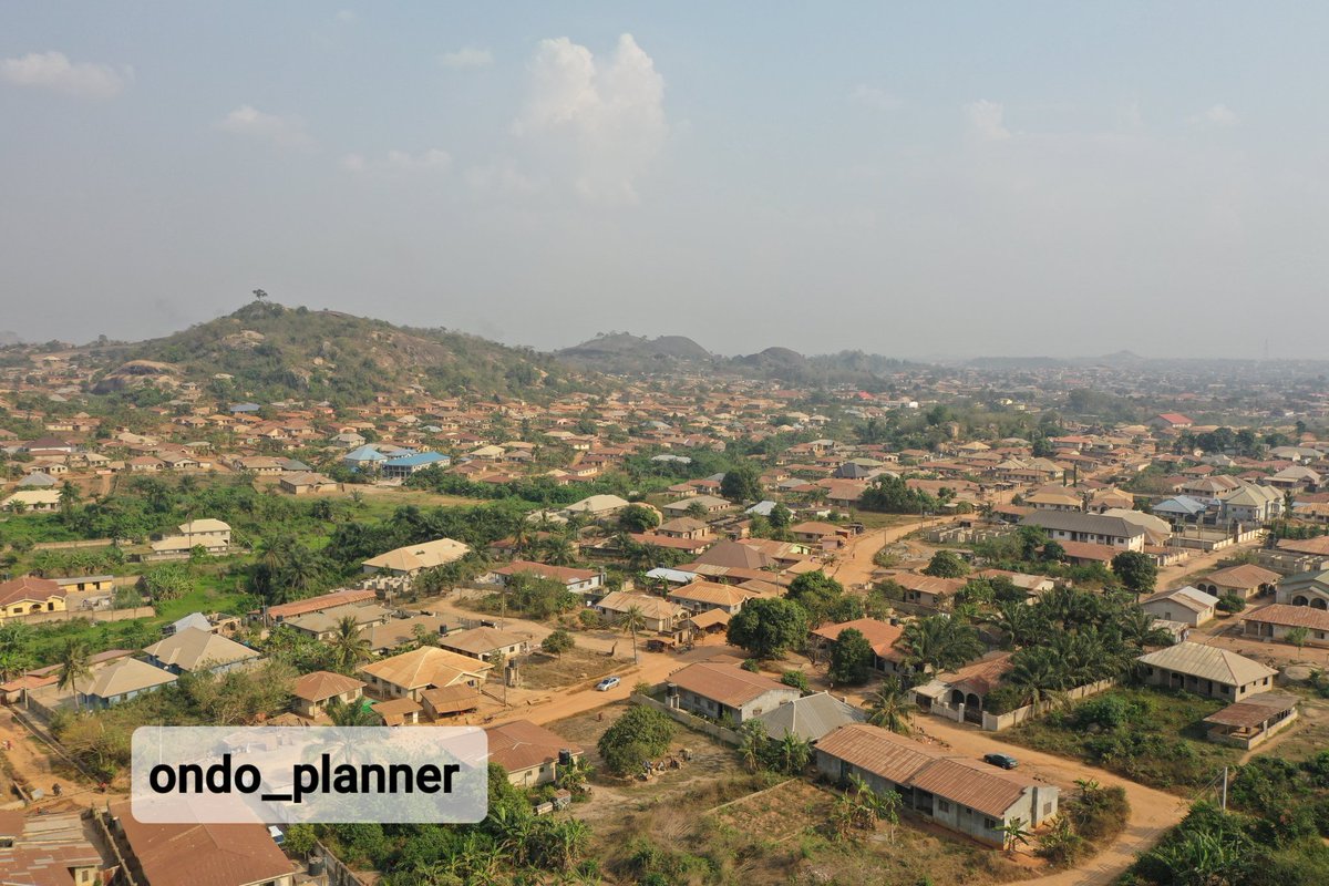 ondo_planner's tweet photo. Akure today #flyingmydrone 
OluFoam area and NYSC farm along Akure/Ado-Ekiti road. https://t.co/k8MTEIgFCN