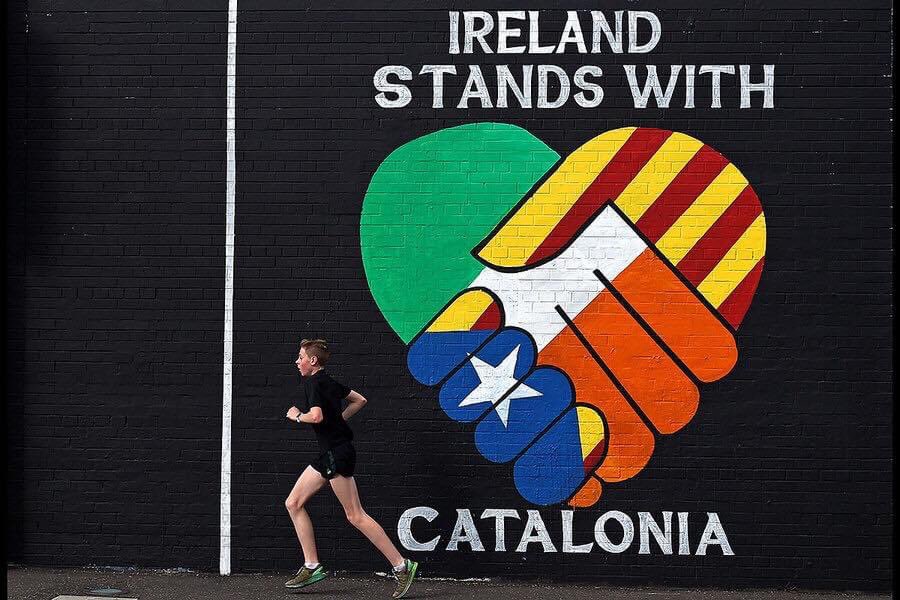 IrishUnity's tweet photo. Best of luck to Catalan pro Independence parties in Catalonian Election tomorrow. 

Visca la terra. https://t.co/8yVgbysL8E