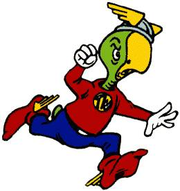 Merton McSnurtle - The Terrific WhatzitFastbacks uncle McSnurtle was the Weird War II era hero, the Terrific Whatzit. He had super speed, super strength, & could fly. He earned his name from the fact that he removed his shell when in costume, so no one could tell what he was.