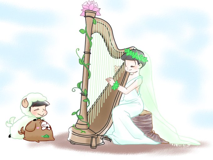 竪琴のtwitterイラスト検索結果 竪琴のtwitterイラスト検索結果