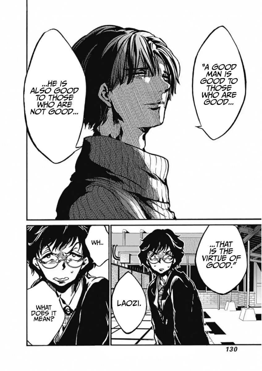 -told and Takayanagi sensei explaining how the individual is right but, also pointing the flaws, is just so damn enjoyable. It is also worth noting how Takayanagi sensei tells most of lessons through already existing philosophical quotes that makes for an engaging and fun moment-