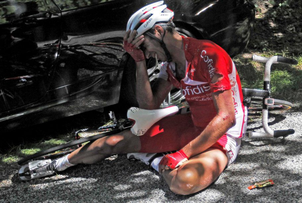 Il marque l’épreuve de son empreinte : quatre victoires d'étapes et autant de maillots de meilleur grimpeur en cinq participations. En 2012 il retente une dernière fois le Tour, mais chute et abandonne, un vendredi 13.
