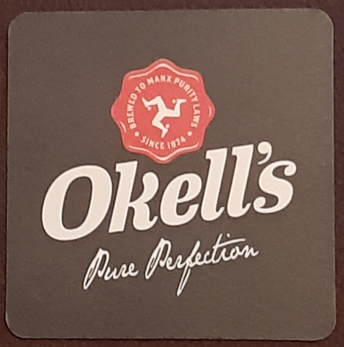 incedw's tweet photo. Beer mat of the week (No.29) One of my favourite cask ales #Okells often to be found @The_Old_Bell Harrogate - wouldn't mind popping in for a couple right now! #Beermat #Bierdeckel #Beermats #Tegestology #Tegestologist #isleofman ๐ฎ๐ฒ https://t.co/GEtVtHmSEl