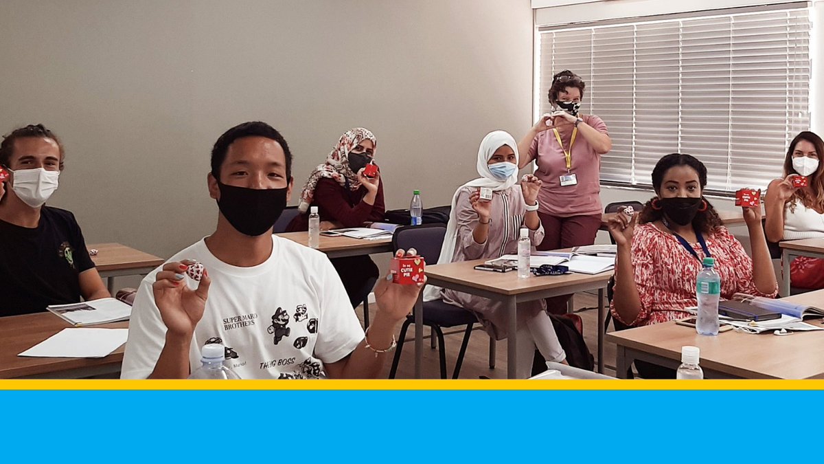 UCT_ELC's tweet photo. We had so much fun celebrating Valentine’s day at our school yesterday. Check out the photos.

#UCTEnglish #LearnEnglishUCT #UCTELC #UCTfamily https://t.co/ll6d2k4eKf