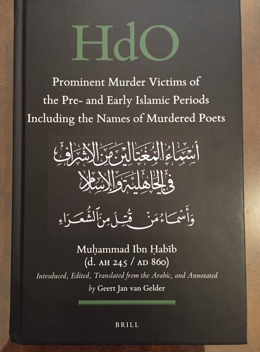ibnkhulaid's tweet photo. طبعة جديدة لكتاب ابن حبيب البغدادي تـ245 (أسماء المغتالين من الأشراف في الجاهلية والإسلام) https://t.co/rqhuyR0mdT