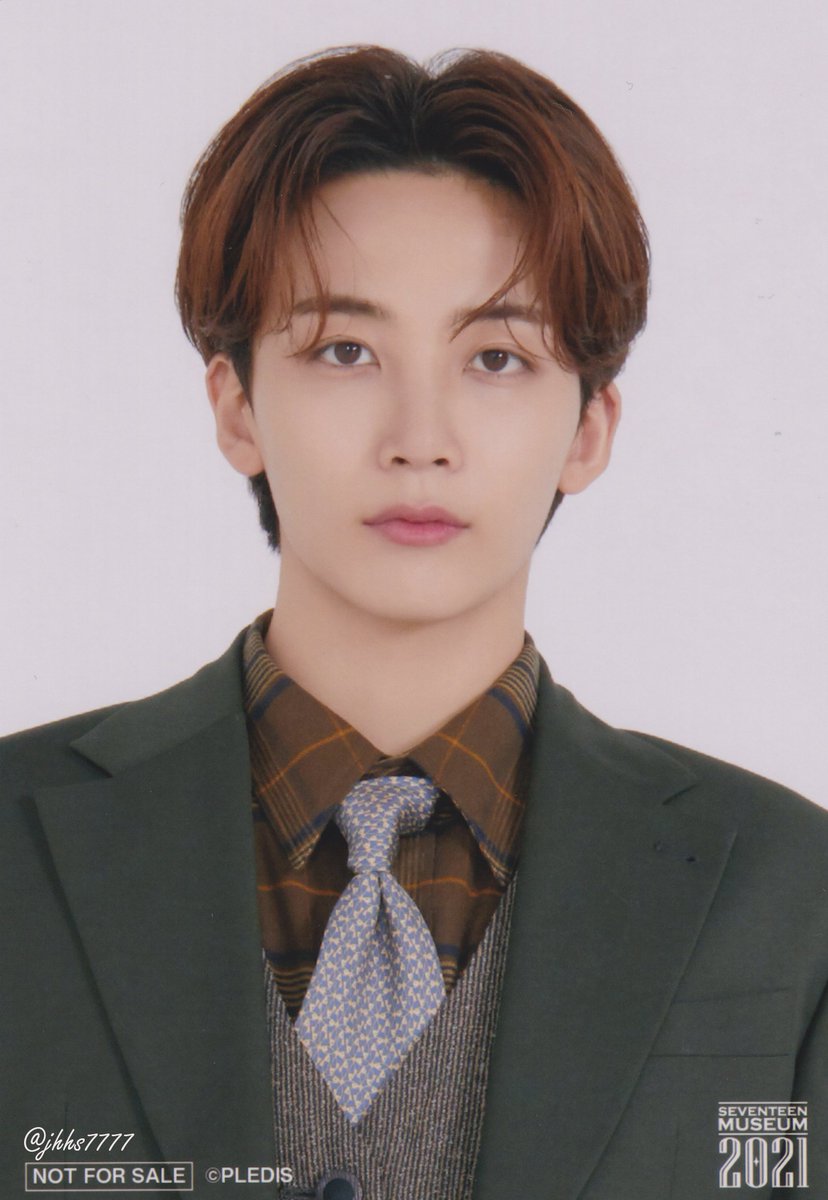 SCAN】2021 SEVENTEEN ミュージアム 入場特典 ブロマイド #JEONGHAN