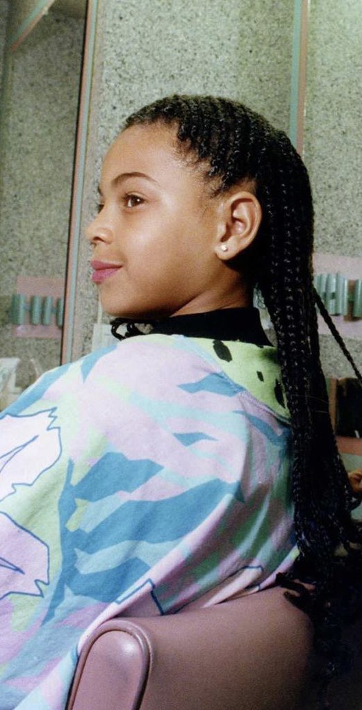 twoteally's tweet photo. beyoncé at 9   |    blue ivy at 9 https://t.co/aOvzVFDdvS