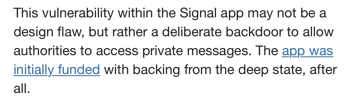 I just choked on my food reading this nonsense, then realized the article came from a popular far-right blog that is also known to spread pro-Russia disinformation.