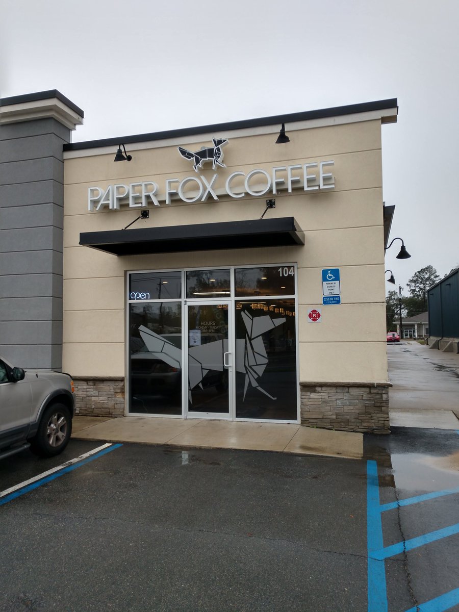 Tabb1Tabb's tweet image. #Paperfox Coffee is open.
When you say "No room for cream", there's no room👍