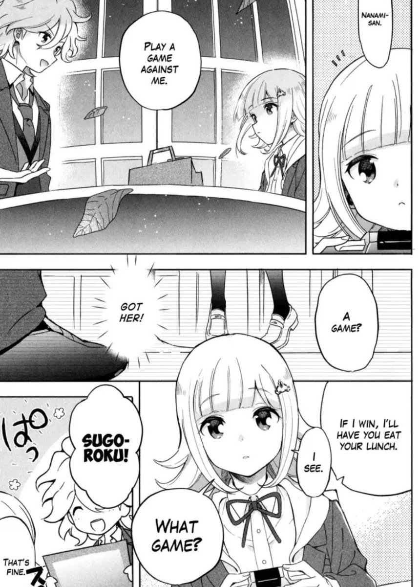 there's a chapter in the dr3 anthology where komaeda tries to get nanami to eat her lunch because she's too busy gaming
aka komaeda being shsl best friend