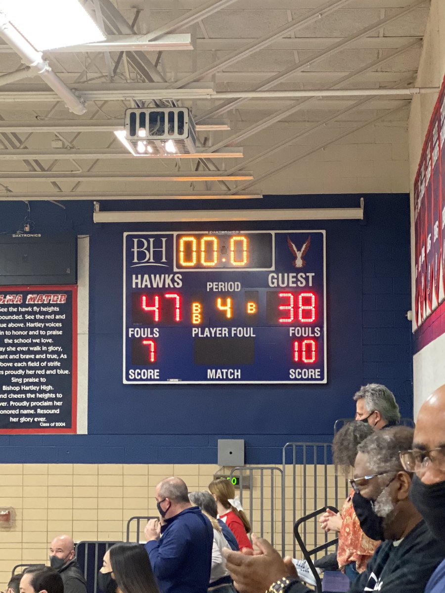 GigiTHawkMom's tweet photo. Not going to happen on Senior night.. Hawks fought back from a 17pt deficit to beat Bishop Watterson ..
#GOHAWKS https://t.co/McrwNjvpYi
