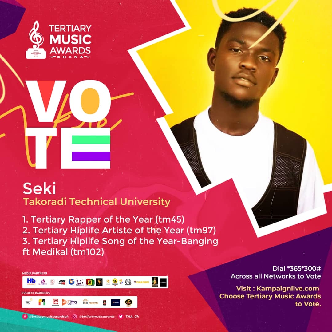 seki_muzik's tweet photo. is in now fam votes starts from now try your best and vote as many u can to support and help me win let's win this together fam let your vote counts fam keep supporting seki π@tertiarymusicawards #campingworldnascar #FEU93 #BrickByBrick #DCAboveAll #ALLIN https://t.co/7JvFqCvtk0