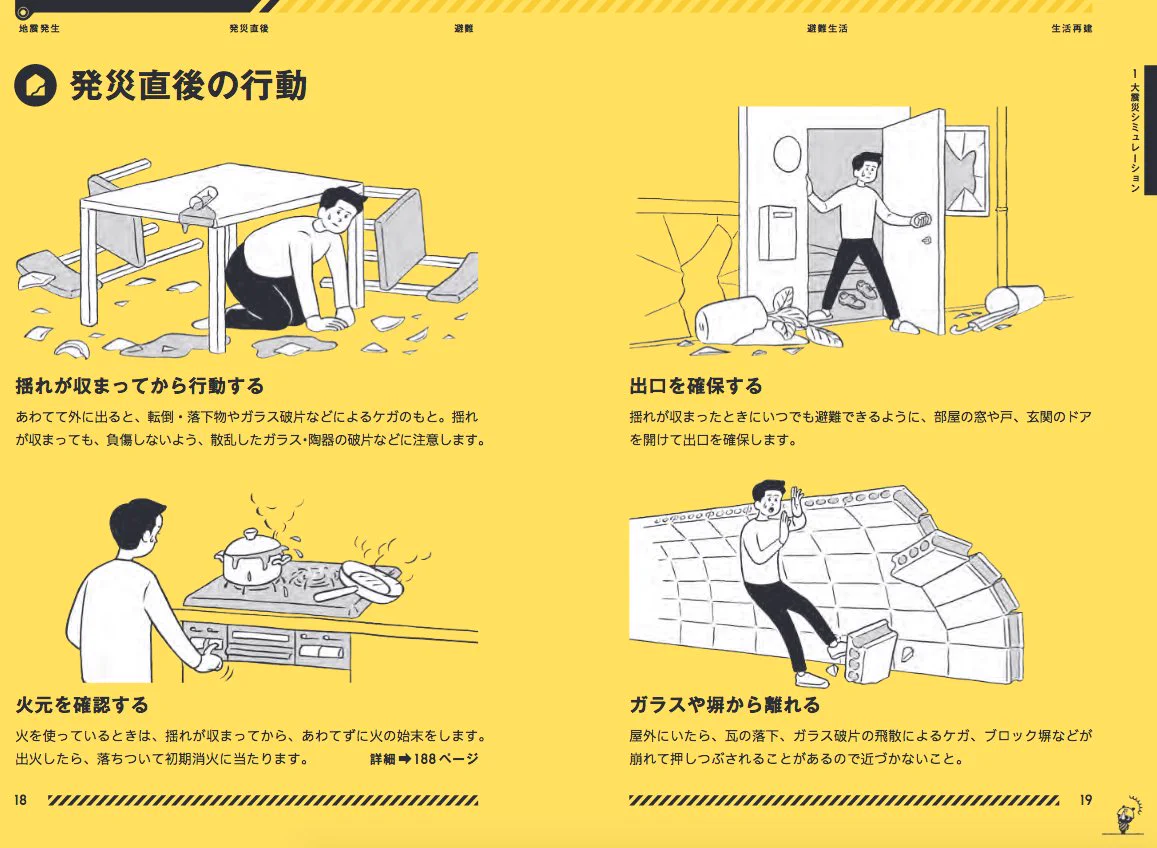 地震発生中だけでなく？地震発生直後の行動の注意点!