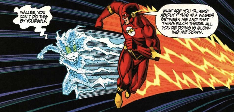 KrakklKrakkl is a member of the Kwyzz, a race of radio frequency beings. An inhabitant from Wally West's childhood with speeds reaching quintillions of times faster than light, they had to compete for the surviving of their Worlds.