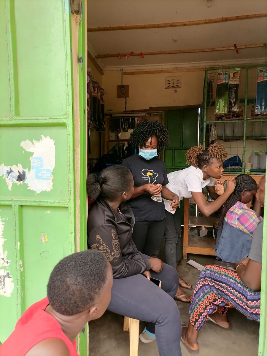 DandelionAfrica's tweet photo. Our Youth Peer Providers distributing condoms to their peers as they create awareness on HIV prevention in commemoration of
#InternationalCondomDay.
No glove,no love!
Remember that safety is sexy!
 😉 #FormNi? #YPPs #HealthForYouthByYouth https://t.co/kwJoNRFcq0