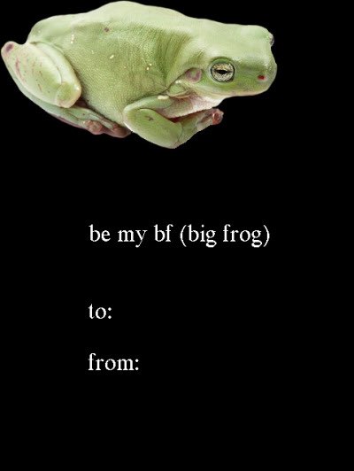 thread of valentines cards you should send your loved ones tomorrow : (some are a bit nsfw btw!)