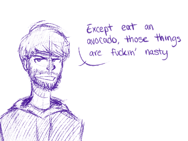 Witchiddy's tweet photo. when it's 7:30 am and you haven't slept and you decide to make a shitpost comic of you and your boyfriend https://t.co/OKRDxQlaFZ