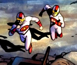 Más Y MenosMas y Menos is a team of brothers who gain superspeed by maintaining contact with one another. They have been members of the Teen Titans.