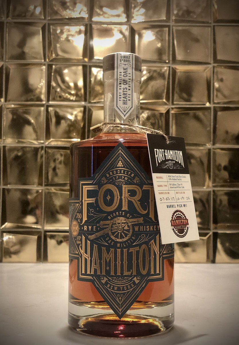 We just did the first private barrel pick with @Ft_Hamilton_Rye. The whiskey and packaging is beautiful. If you get a chance, check out some of their line. <a href="/MacCocktail/">MacCocktail (@MacCocktail.bsky.social)</a> <a href="/FredMinnick/">FredMinnick</a> <a href="/missbubbles1983/">Miss Bubbles</a>