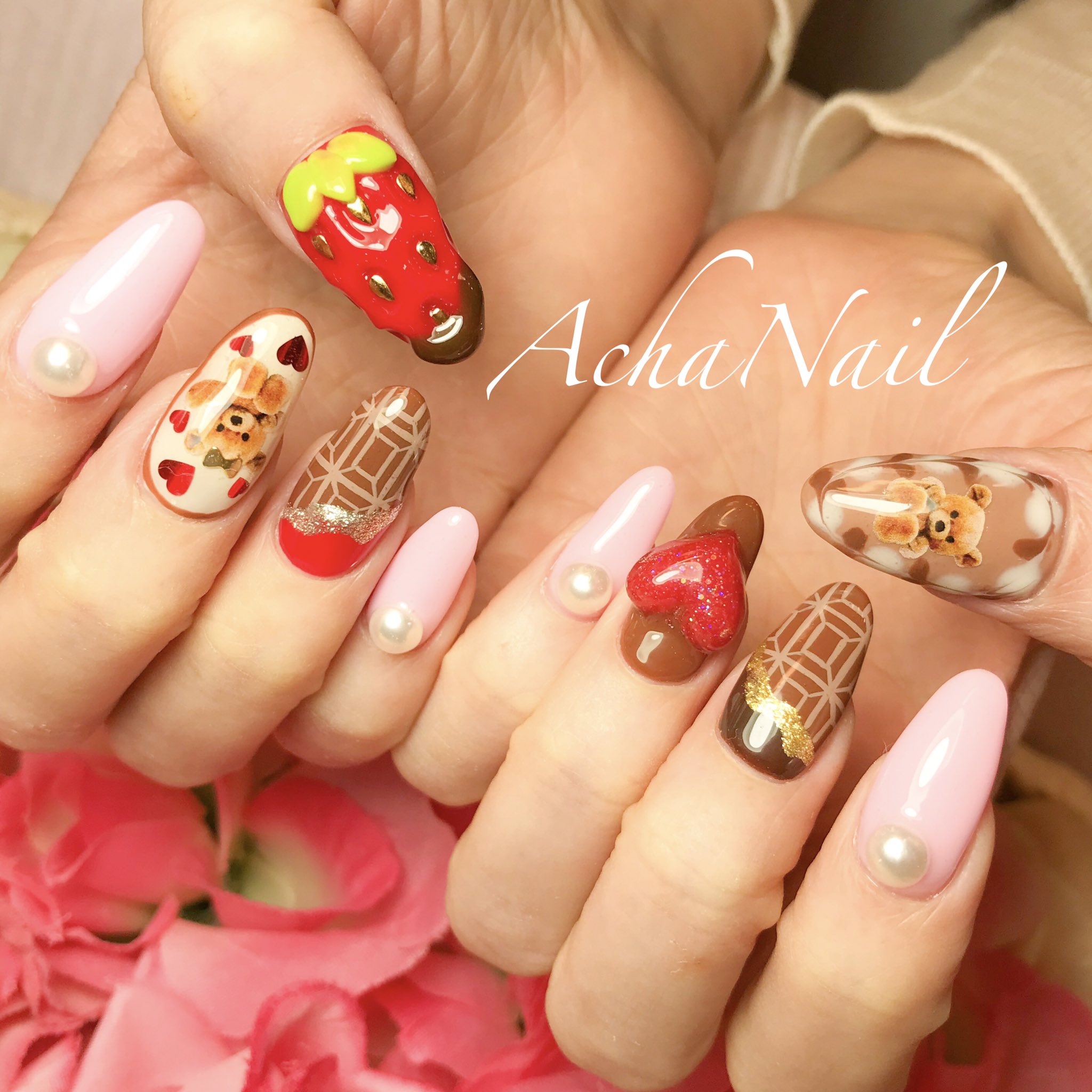 Twitter ネイリストasami Achanail チョコレートネイル T Co Whcajqbqog 只今チョコネイルキャンペーン開催中 2月末まで 詳しくは T Co Bwuhcejrv8 ジェルネイル フィルイン フィルイン導入サロン バレンタインネイル チョコ