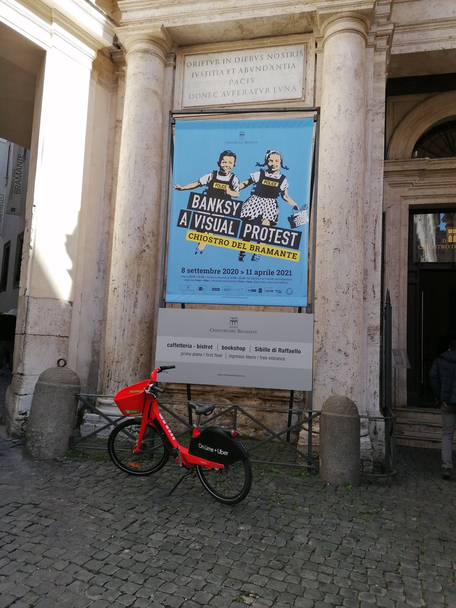 ChiaraCi18's tweet image. &quot;Alcune persone vogliono rendere il #mondo 🌍 un posto migliore. Io voglio solo rendere il mondo un posto più bello. Se non ti piace, puoi dipingerci sopra!&quot; #Banksy
@chiostrodelbram
#visualproject #art #StreetArt #arte #artist
