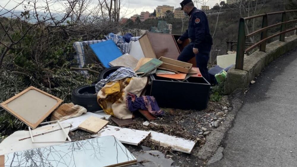 Abbandonano rifiuti nel parco delle Mura: denunciati impresario e dipendente dlvr.it/RsdWPc