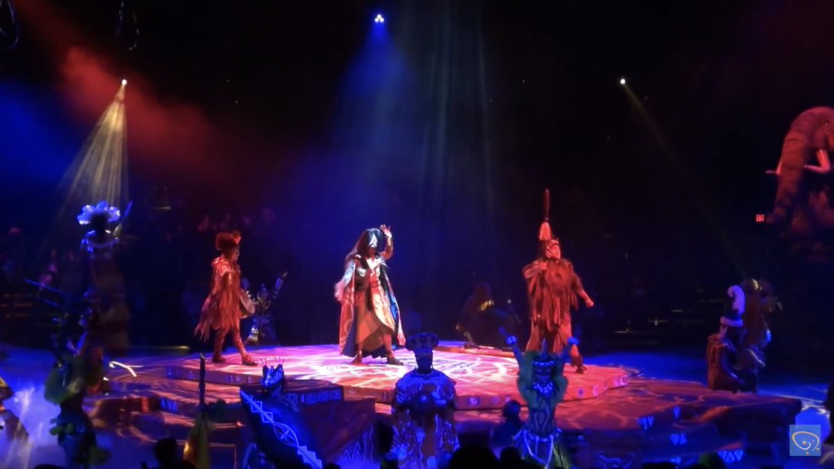 You can tell that all the lighting was upgraded from the CMM version of the show. FOLK’s move was obviously not cheap and Disney saw it as worthy to keep around for the future of DAK, and themed the theater FOR the show. It would be very difficult to replace the show.