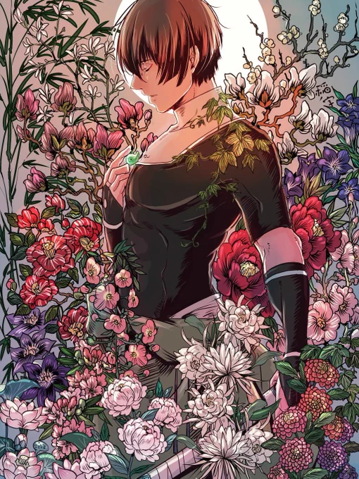 不安な情報ばかり目に入れすぎるとメンタルによろしくないと思うので過去絵発掘して参った。(ささやかにアンダー丸多めで記念日宣伝) 